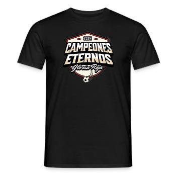 España Championship 2024 Women Men Flag Red - Men's T-Shirt - black - Front - AI Model Male 178 light (178cm)