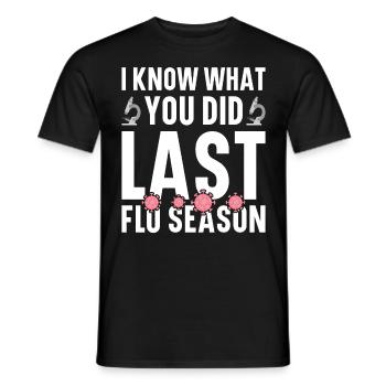 Epidemiology Scientist Epidemiologist Medicine - Men's T-Shirt - black - Front - AI Model Male 178 light (178cm)