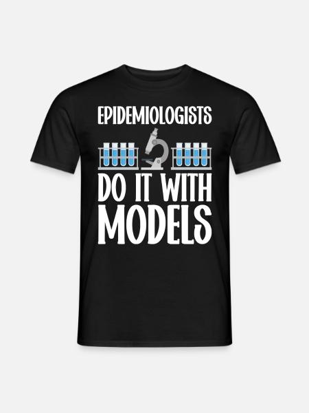 Epidemiology Scientist Epidemiologist Medicine - Men's T-Shirt - black