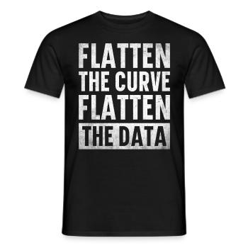 Epidemiology Scientist Epidemiologist Medicine - Men's T-Shirt - black - Front - AI Model Male 178 light (178cm)