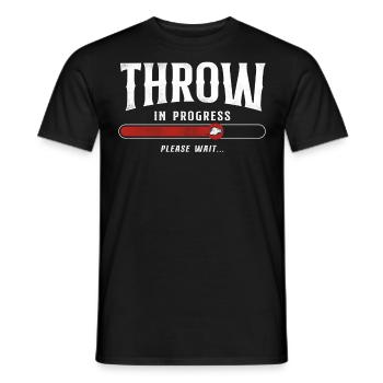Cornhole Team Bean Bag Player - Männer T-Shirt - Schwarz - Vorne - AI Model Male 178 light (178cm)