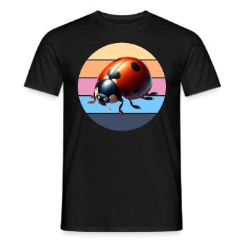 Ladybird - Men's T-Shirt - black - Front - AI Model Male 178 light (178cm)