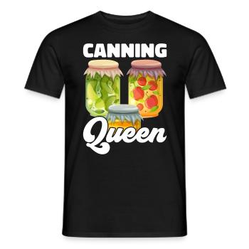 Konservieren Konservendosen Konserven Einmachen - Männer T-Shirt - Schwarz - Vorne - AI Model Male 178 light (178cm)