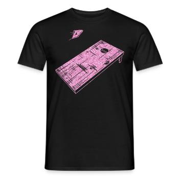 Cornhole Team Bean Bag Player - Männer T-Shirt - Schwarz - Vorne - AI Model Male 178 light (178cm)