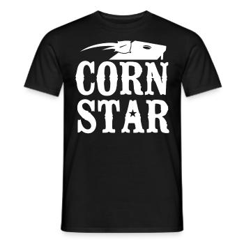 Cornhole Team Bean Bag Player - Männer T-Shirt - Schwarz - Vorne - AI Model Male 178 light (178cm)