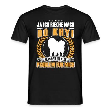 Smell Like Do Khyi Tibetan Mastiff Tibetan Mastiff - Men's T-Shirt - black - Front - AI Model Male 178 light (178cm)