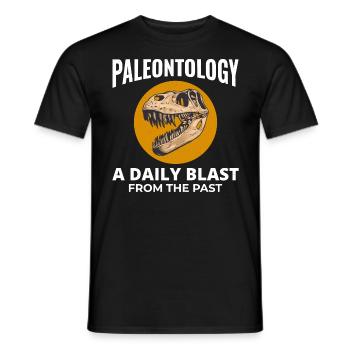 Fossilienjagd Paläontologie Sammler Prähistorisch - Männer T-Shirt - Schwarz - Vorne - AI Model Male 178 light (178cm)