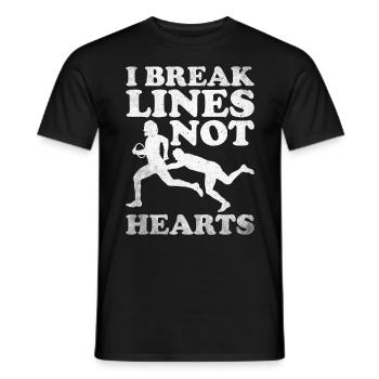 Rugby Geschenk Rugbyspieler Rugby Coach - Männer T-Shirt - Schwarz - Vorne - AI Model Male 178 light (178cm)