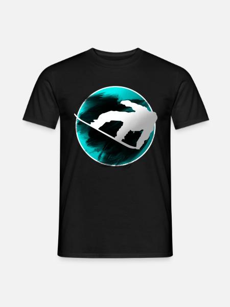 Snowboard - Men's T-Shirt - black