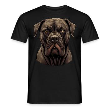Cane Corso - Men's T-Shirt - black - Front - AI Model Male 178 light (178cm)