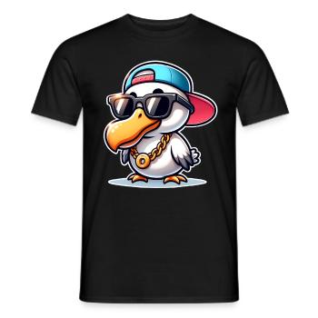 Dodo - Men's T-Shirt - black - Front - AI Model Male 178 light (178cm)