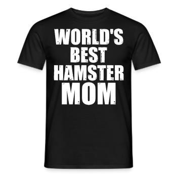 Hamster Tier Haustier Liebhaber Sagt Hamster Besitzer - Männer T-Shirt - Schwarz - Vorne - AI Model Male 178 light (178cm)