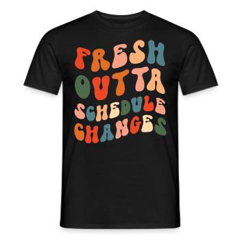 Conseillère scolaire Fresh Outta - T-shirt homme - noir - Devant - AI Model Male 178 light (178cm)