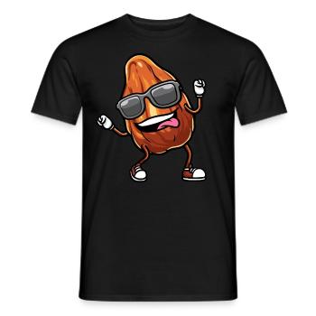 Dates Fruit Dancing - Men's T-Shirt - black - Front - AI Model Male 178 light (178cm)