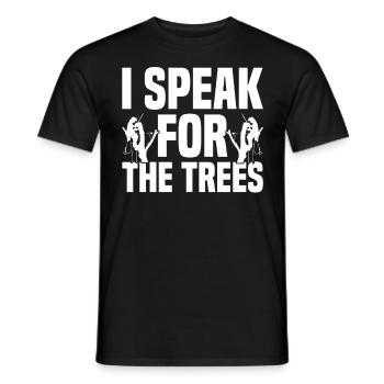 Arborist Baumpfleger Baumkletterer Baumklettern - Männer T-Shirt - Schwarz - Vorne - AI Model Male 178 light (178cm)
