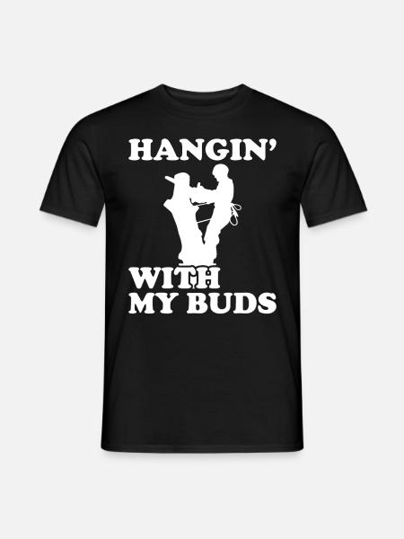Arborist Baumpfleger Baumkletterer Baumklettern - Männer T-Shirt - Schwarz