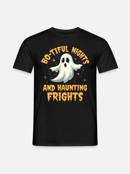 Halloween Ghost Ghost - Men's T-Shirt - black
