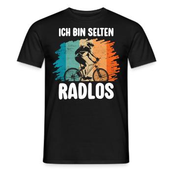 Rarement vélo sans roues vélo de montagne vélo de route vélo - T-shirt homme - noir - Devant - AI Model Male 178 light (178cm)