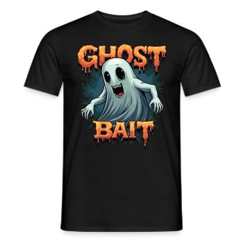 Appât fantôme Halloween Geist Gespenst Geister - T-shirt homme - noir - Devant - AI Model Male 178 light (178cm)