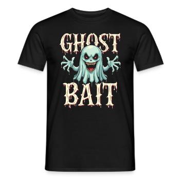 Appât fantôme Halloween Geist Gespenst Geister - T-shirt homme - noir - Devant - AI Model Male 178 light (178cm)