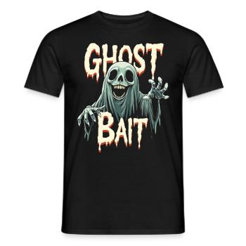 Appât fantôme Halloween Geist Gespenst Geister - T-shirt homme - noir - Devant - AI Model Male 178 light (178cm)