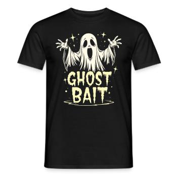 Appât fantôme Halloween Geist Gespenst Geister - T-shirt homme - noir - Devant - AI Model Male 178 light (178cm)