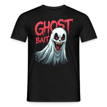 Appât fantôme Halloween Geist Gespenst Geister - T-shirt homme - noir - Devant - AI Model Male 178 light (178cm)