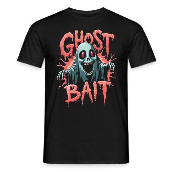 Appât fantôme Halloween Geist Gespenst Geister - T-shirt homme - noir - Devant - AI Model Male 178 light (178cm)