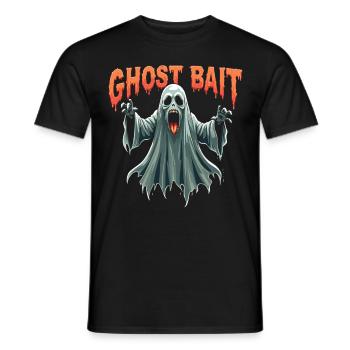 Appât fantôme Halloween Geist Gespenst Geister - T-shirt homme - noir - Devant - AI Model Male 178 light (178cm)
