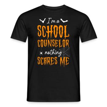 Conseillère scolaire Maman Halloween Je suis - T-shirt homme - noir - Devant - AI Model Male 178 light (178cm)