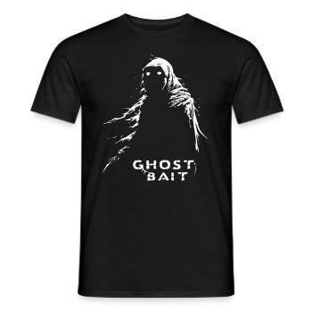 Ghost Bait Schatten Grim Reaper | Geisterjäger - Männer T-Shirt - Schwarz - Vorne - AI Model Male 178 light (178cm)