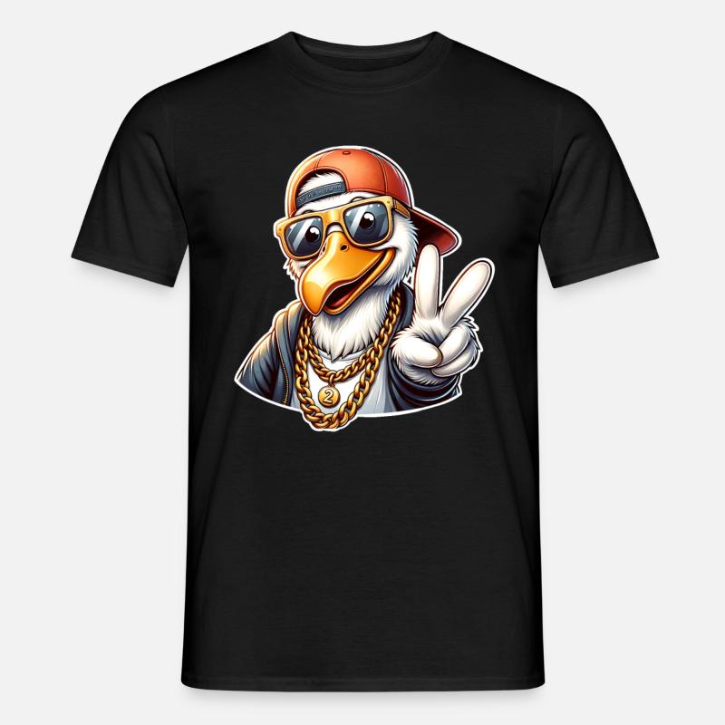 Dodo Peace - Men's T-Shirt - black