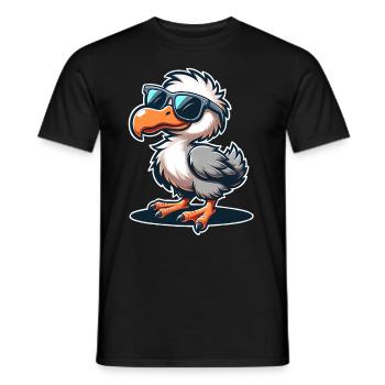 Dodo - Männer T-Shirt - Schwarz - Vorne - AI Model Male 178 light (178cm)
