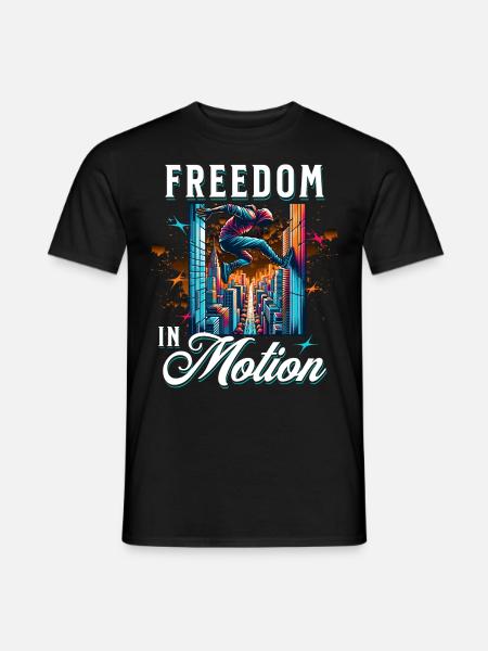 Parkour - T-shirt homme - noir