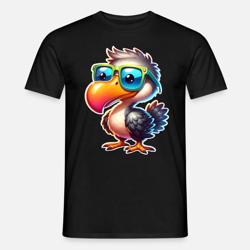Dodo - Männer T-Shirt - Schwarz