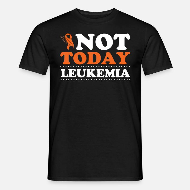 Leukämie Bewusstsein Blutkrebs Bekämpfung - Männer T-Shirt - Schwarz