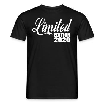 Limited Edition 2020 - Männer T-Shirt - Schwarz - Vorne - AI Model Male 178 light (178cm)