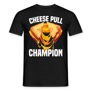 Grilled Cheese Grilled Cheese Foodie Cheese Sandwich - T-shirt homme - noir - Devant - AI Model Male 178 light (178cm)