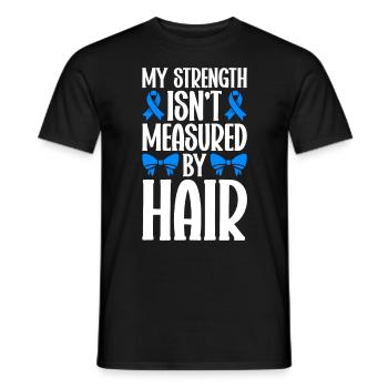 Alopécie areata Awareness Perte de cheveux - T-shirt homme - noir - Devant - AI Model Male 178 light (178cm)