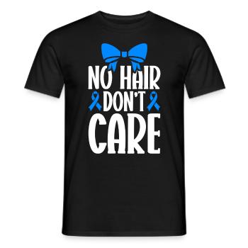Alopécie areata Awareness Perte de cheveux - T-shirt homme - noir - Devant - AI Model Male 178 light (178cm)