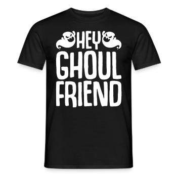 Halloween Costume - Men's T-Shirt - black - Front - AI Model Male 178 light (178cm)