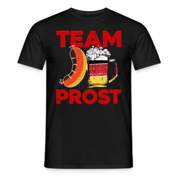 Festival folklorique de Munich TEAM PROST Funny Bavarian - T-shirt homme - noir - Devant - AI Model Male 178 light (178cm)
