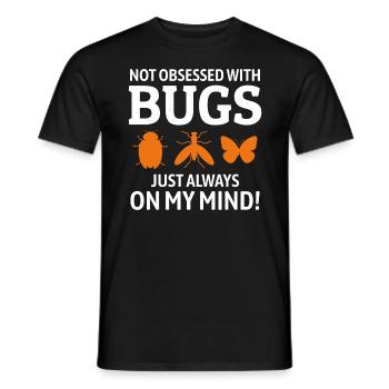 Insektensammler Entomologie Entomologe Käferliebhaber - Männer T-Shirt - Schwarz - Vorne - AI Model Male 178 light (178cm)