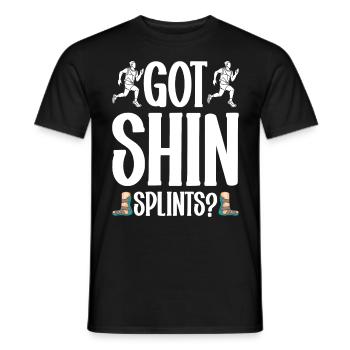 XC Running Cross Country Runner XC Runner - Männer T-Shirt - Schwarz - Vorne - AI Model Male 178 light (178cm)