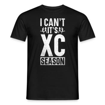 XC Running Cross Country Runner XC Runner - Männer T-Shirt - Schwarz - Vorne - AI Model Male 178 light (178cm)