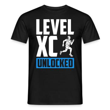 XC Running Cross Country Runner XC Runner - T-shirt homme - noir - Devant - AI Model Male 178 light (178cm)
