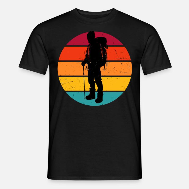 Climbing Boulder Climber Climber Bouldering - Men's T-Shirt - black