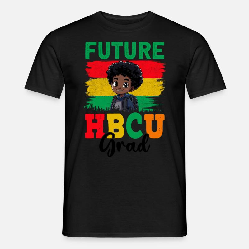 Future HBCU - Männer T-Shirt - Schwarz