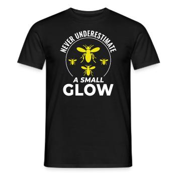 Glühwürmchen Glühwürmchen Blitzkäfer Insektensammler - Männer T-Shirt - Schwarz - Vorne - AI Model Male 178 light (178cm)