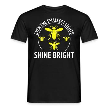 Glühwürmchen Glühwürmchen Blitzkäfer Insektensammler - Männer T-Shirt - Schwarz - Vorne - AI Model Male 178 light (178cm)